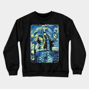 Star Lord Van Gogh Style Crewneck Sweatshirt